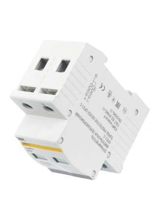 Огран. имп. перенапр.  2П  Un=400B  In=20kA  Im=40kA  ОПС1-C 2Р IEK
