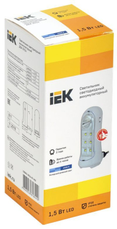 IEK ДБА 3924 аккумулятор 96х58х140 IP20 3ч 1,5Вт 