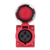 Розетка стационарная внутренняя угловая 4142 3Р+РЕ 16А 380В IP67 EKF PROxima
