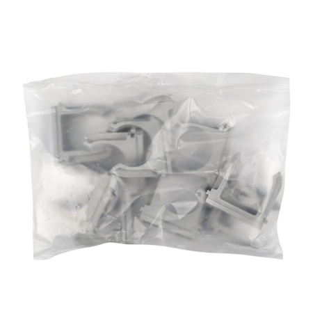 Крепеж-клипса d32 мм (10 шт) серая EKF-Plast